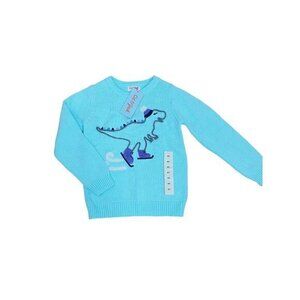 NEW Ice Skating Dinosaur Sweatshirt